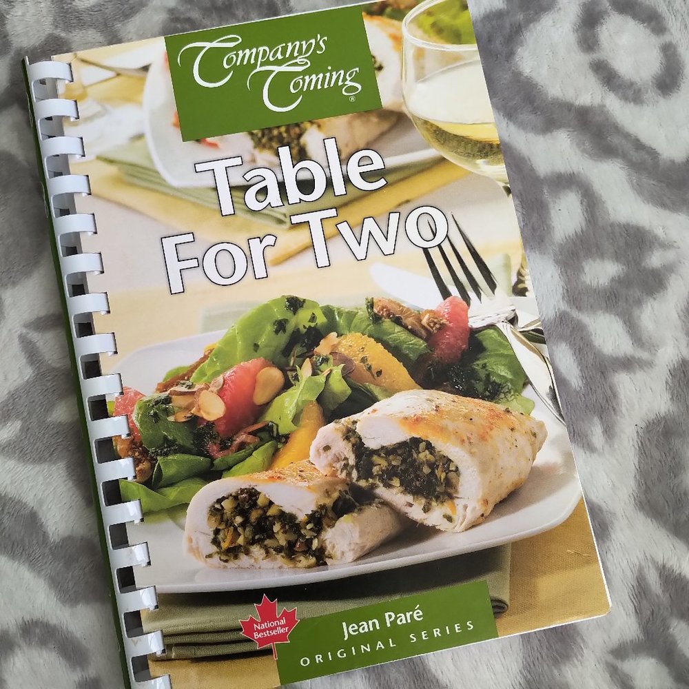 Company's Coming Table for Two recipe cookbook